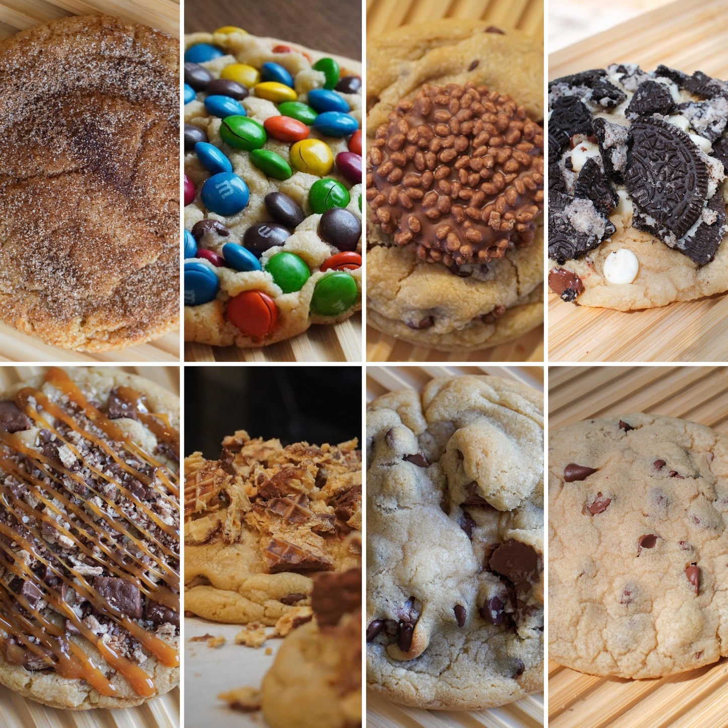 8 Cookies (Friday August 28th 10AM - 2PM Delivery)
