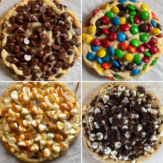 Chocolate Chip | M&M | Salted Caramel | Cookies & Cream (Delivered Monday)