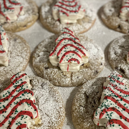 Christmas Tree Cake Cookie (Delivered Thursday November 21st)