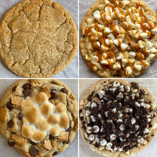 Brown Sugar | Salted Caramel | S’mores | Cookies & Cream (Delivered Monday)