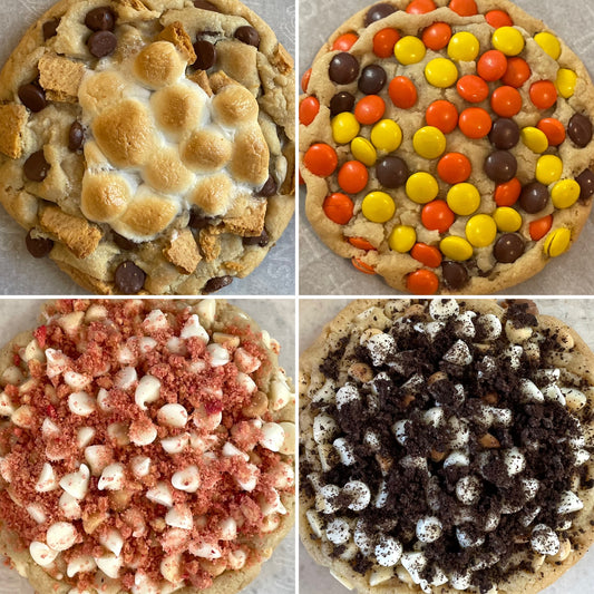 S’mores | Reese’s Pieces | Strawberries & Cream | Cookies & Cream (Delivered Monday)