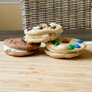 6 Buttercream Frosting Cookie Sandwiches (Delivered Monday)