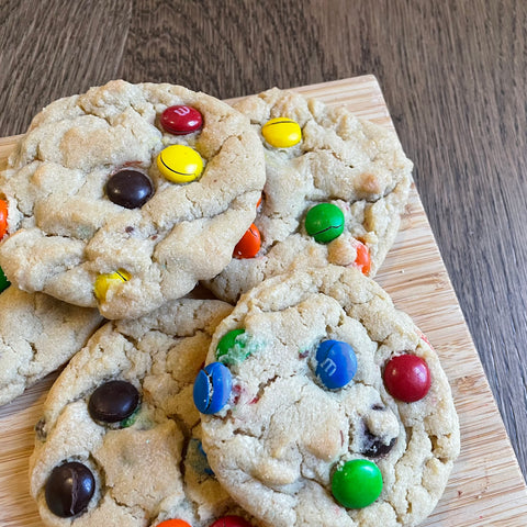 A Dozen M&M Cookies (Delivered Monday)